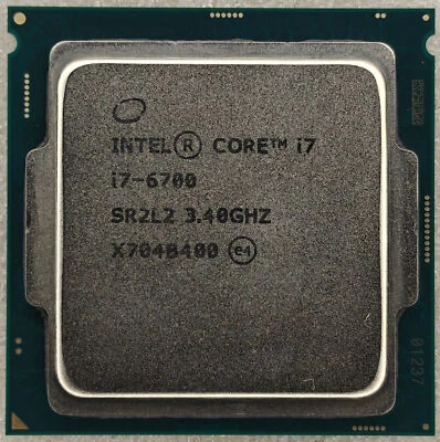 Intel Core i7-6700 SR2L2 3.40GHz Quad-Core 8MB LGA1151 Desktop CPU Processor - Image 1 of 2