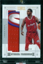 10/10=1/1 Chris Paul 2012-13 National Treasures Jumbo Logo Patch Prime Suns