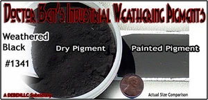 Weathered Black Weathering Pigment Plastic/Metal/Resin 2oz-DOCTOR BEN'S obb2302 - Picture 1 of 12