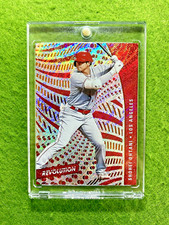 Shohei Ohtani SILVER PRIZM REVOLUTION REFRACTOR CARD  2021 SHOHEI OHTANI  Angels