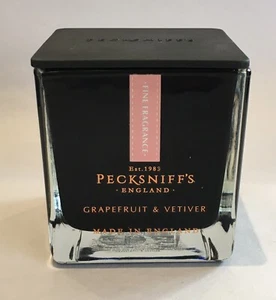 Pecksniffs Scented Candle Grapefruit & Vetiver Glass Jar With Lid 170g New - Picture 1 of 4