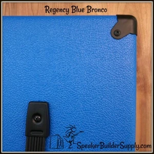 Regency Blue Bronco/Levant pattern tolex 34" WIDTH (per yd) - Picture 1 of 1