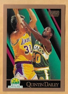 QUINTON DAILEY SEATTLE SUPERSONICS #265 SKYBOX 1990-91 - Imagen 1 de 2