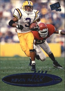 1999 Press Pass Torquers Blue New England Patriots Football Card #25 Kevin Faulk