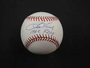 TOM TRESH SIGNED OFFICIAL MAJOR LEAGUE BASEBALL INSCRIBED "1962 ROY" - Picture 1 of 2