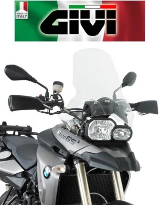 Specific Windshield BMW F 650 GS / F 800 GS 2013 2014 2015 2016 2017 GIVI 333DT - Image 1 of 4