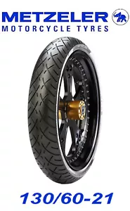 METZELER 130/60-21 ME888 FRONT TIRE HARLEY ROAD KING STREET GLIDE ELECTRA CVO - Picture 1 of 1