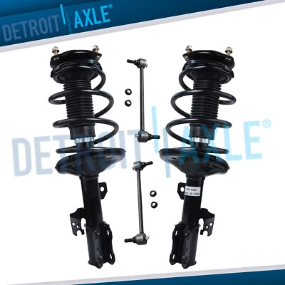 Kit de enlace de barra estabilizadora de puntal delantero y resorte para Toyota Camry Lexus ES300 2002 2003 Foto 1 de 4