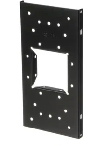 Architectural Mailboxes 7540B-10 Steel Mailbox Adapter Plate 4" x 4" PowderBlack - Picture 1 of 4
