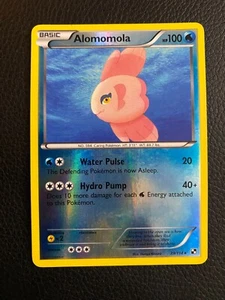Alomomola 39/114 Black & White Reverse Holo - Picture 1 of 2