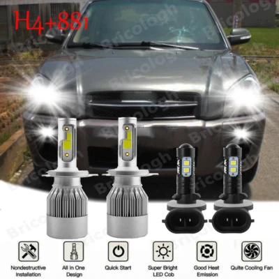 Combo de faros antiniebla altos/bajos LED para Hyundai Tucson 2005-2009 6000K Foto 1 de 4