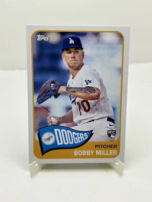 2023 Topps Archives #166 Bobby Miller RC - Image 1 of 2