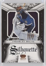 2012-13 Panini Rookie Anthology Crown Royale Silhouette Materials Jaroslav Halak