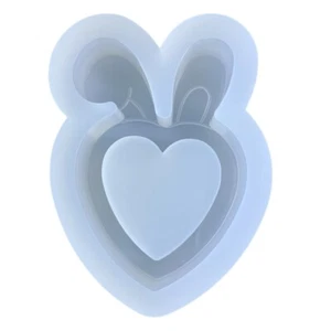 Geometry Rabbit Ears Ornament Mold DIY Keychain Pendant for Keys Chain Decor - Picture 1 of 7
