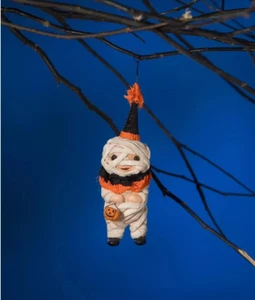 Bethany Lowe Halloween Time to Unwind Mummy Ornament by Michelle Allen - Picture 1 of 1