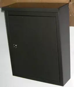 NEW! ARCHITECTURAL STYLE SOHO WALL MOUNTED MAILBOX Mail Box Graphite Bronze - Picture 1 of 1