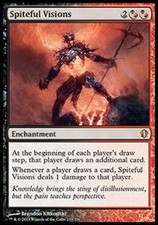 MTG Spiteful Visions EXC-Visions astiose-cmd2013-Magic