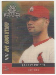Albert Pujols 2003 Diamond Kings DK Evolution Card# DK-23 - Picture 1 of 4