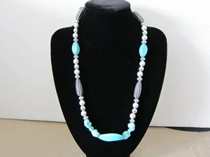Natural Turquoise necklace USA SELLER!! - Picture 1 of 4