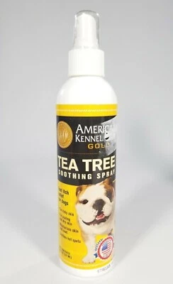 American Kennel Club DORADO Árbol de Té Spray Calmante 8oz Perro Picazón Spray Foto 1 de 2