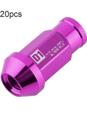 D1 Spec Motor Racing  Sport Wheel Nut, Car Tire Screw Racing Wheel Aluminum Nut - Image 1 of 4