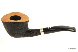 Pipa Il Ceppo gruppo 1 sabbiata con vera in argento - Quarter Bent Dublin - Photo 1/7