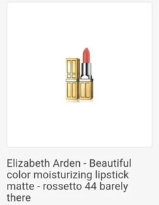 ELIZABETH ARDEN BEAUTIFUL COLOR Moisturizing Lipstick. 44 BARELY THERE MATTE - Imagen 1 de 1