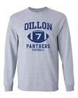 Long Sleeve Adult T-Shirt Dillon 7 Retro Sports Novelty Dt