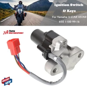 Interruptor de encendido y llaves para Yamaha V-STAR VSTAR 650 1100 99-16 4TR-82501-01-00 - Imagen 1 de 10