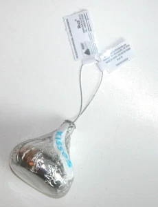 NEU Weihnachtsschmuck Candy Kiss Silber Hershey's Kisses - Bild 1 von 3