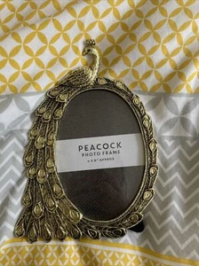 PEACOCK PHOTO FRAME - Picture 1 of 5