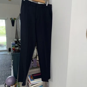 IZOD Boy's Basic Flat Front Stretch Suit Dress Pants LC7 Blue Indigo Size 16 NWT - Picture 1 of 11