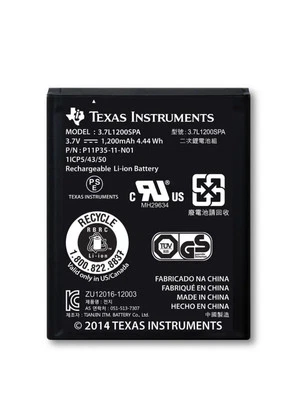 Genuine Texas Instruments Battery for TI‑Nspire CX I/II /CAS & TI‑84 Brand New - Image 1 of 4
