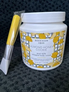 Beekman 1802 Goat Milk Whipped Body Cream. 24 Oz. Almond Honey Cookie. NEW - Picture 1 of 3