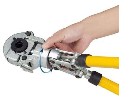 Pinza Crimpatrice Pressatrice Manuale Per Multistrato Con Matrici 16 20 26 32 MM - Immagine 1 di 4