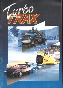 TURBO TRAX COMMODORE AMIGA MANUALE USATO EUROPEO FR1 88922 - Afbeelding 1 van 2