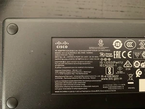 Alimentation Cisco Meraki MA-PWR-100WAC pour MX68W-HW PSU 54V 100W - Authentique - Royaume-Uni - Photo 1/3