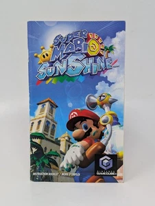 Super Mario Sunshine Nintendo Gamecube Original Instruction Manual Only No Game - Picture 1 of 2