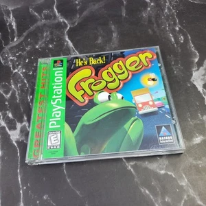 Frogger (Sony PlayStation 1, 1997) Complete CIB PS1 Tested Working - Picture 1 of 5