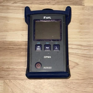 Medidor de potencia de fibra óptica AFL NOYES OPM4-4D SM MM - Imagen 1 de 4