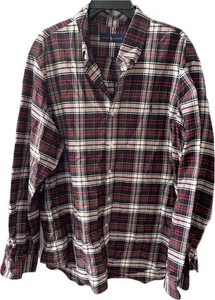 Camisa a cuadros Ralph Lauren 100 % algodón talla XL para hombre - Imagen 1 de 6
