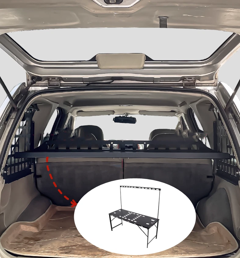 Mesa de panel de almacenamiento Molle maletero trasero coche para Nissan Xterra 2005-2013 Foto 1 de 4
