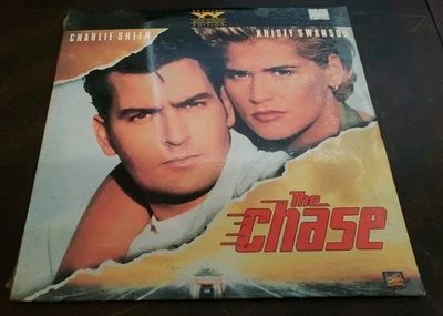 BRAND NEW SEALED! The Chase 1994 Laserdisc Charlie Sheen Kristy Swanson Rare Y2 - Imagem 1 de 4