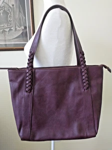 Market & Spruce Mahogany Tote Bag - New Without Tags - Picture 1 of 8