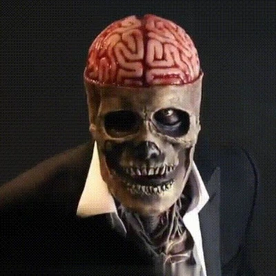 2025 Hot Selling Skull Mask Realistic Full Head Latex Skeleton Halloween Mask - Image 1 of 4
