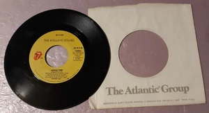 Rolling Stones Hang Fire/Neighbours Rolling Stone Records 7" Vinyl Record 45rpm - Imagen 1 de 2