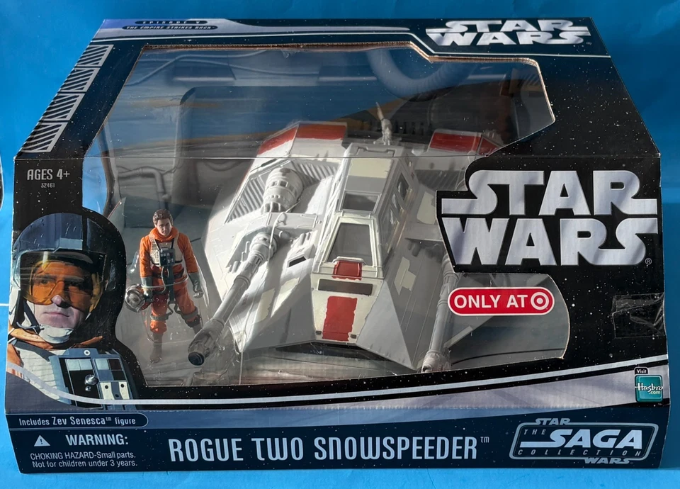 Rogue Two Snowspeeder Episode V Star Wars Saga Collection Hasbro 2006 MIB Target