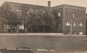 Frederic Hospital - Frederic, Wisconsin - unposted RPPC - Picture 1 of 3