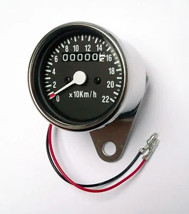 Universal Tacho Tachometer Speedometer 65mm für 19" Räder Honda Yamaha Suzuki - Bild 1 von 1