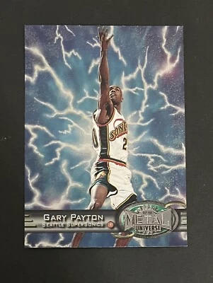 1997 Metal Universe #63 Gary Payton - Image 1 of 2